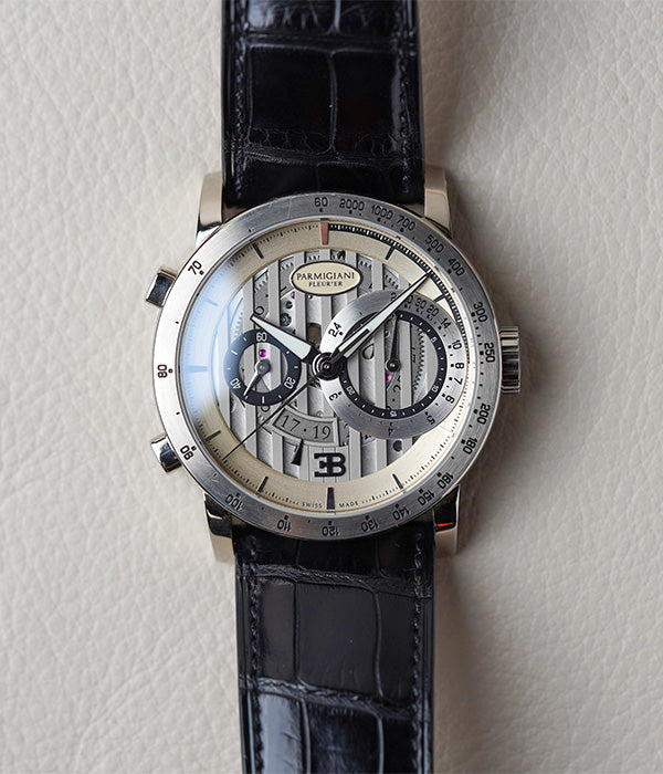 Parmigiani Bugatti Atalante Flyback Chronograph WG PFC 329-1200100