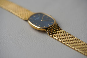 Patek Philippe Ellipse 3848/008 Yellow Gold Blue Dial