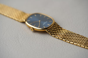 Patek Philippe Ellipse 3848/008 Yellow Gold Blue Dial