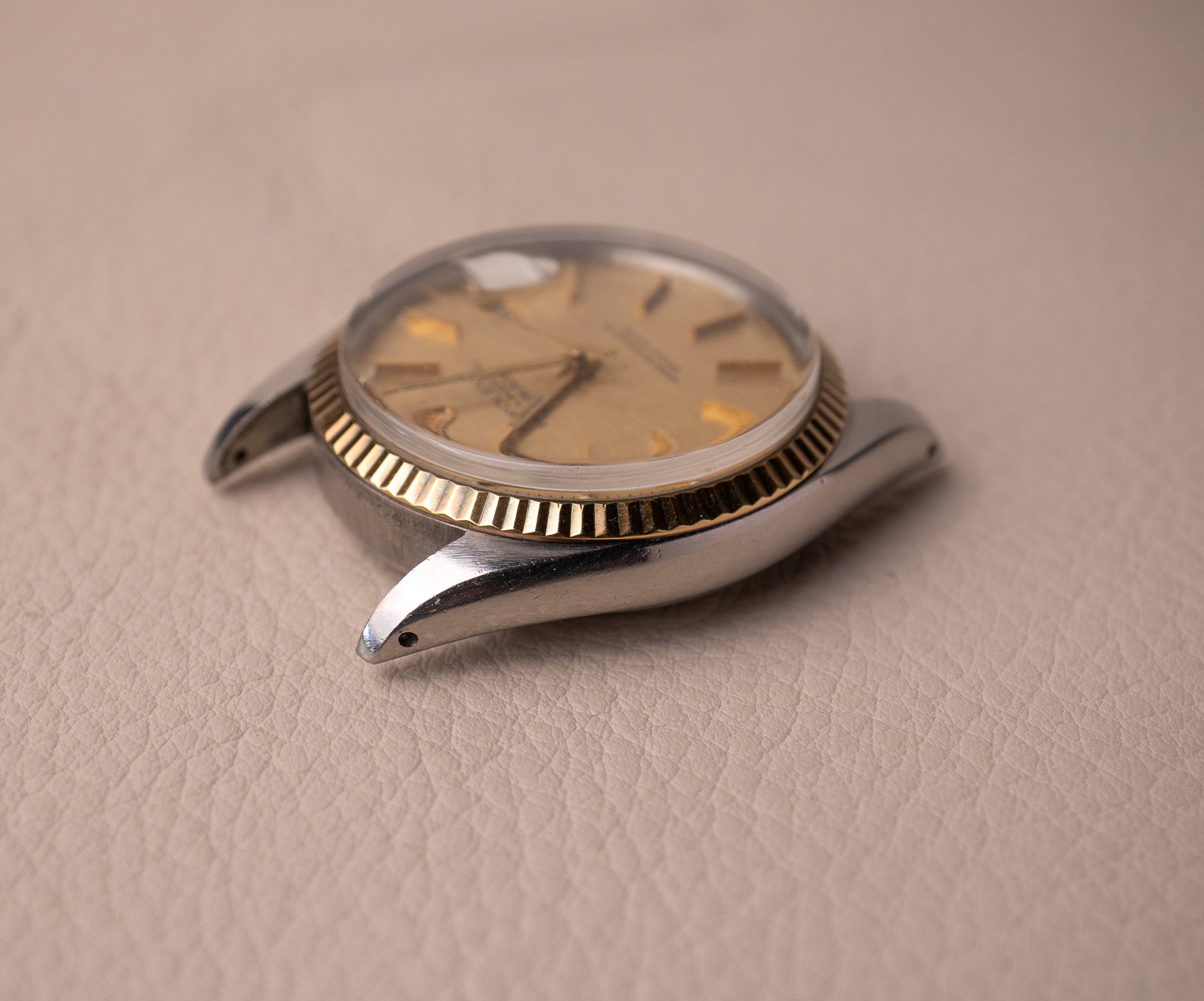 Rolex Datejust 16013 TT Champagne Linen dial