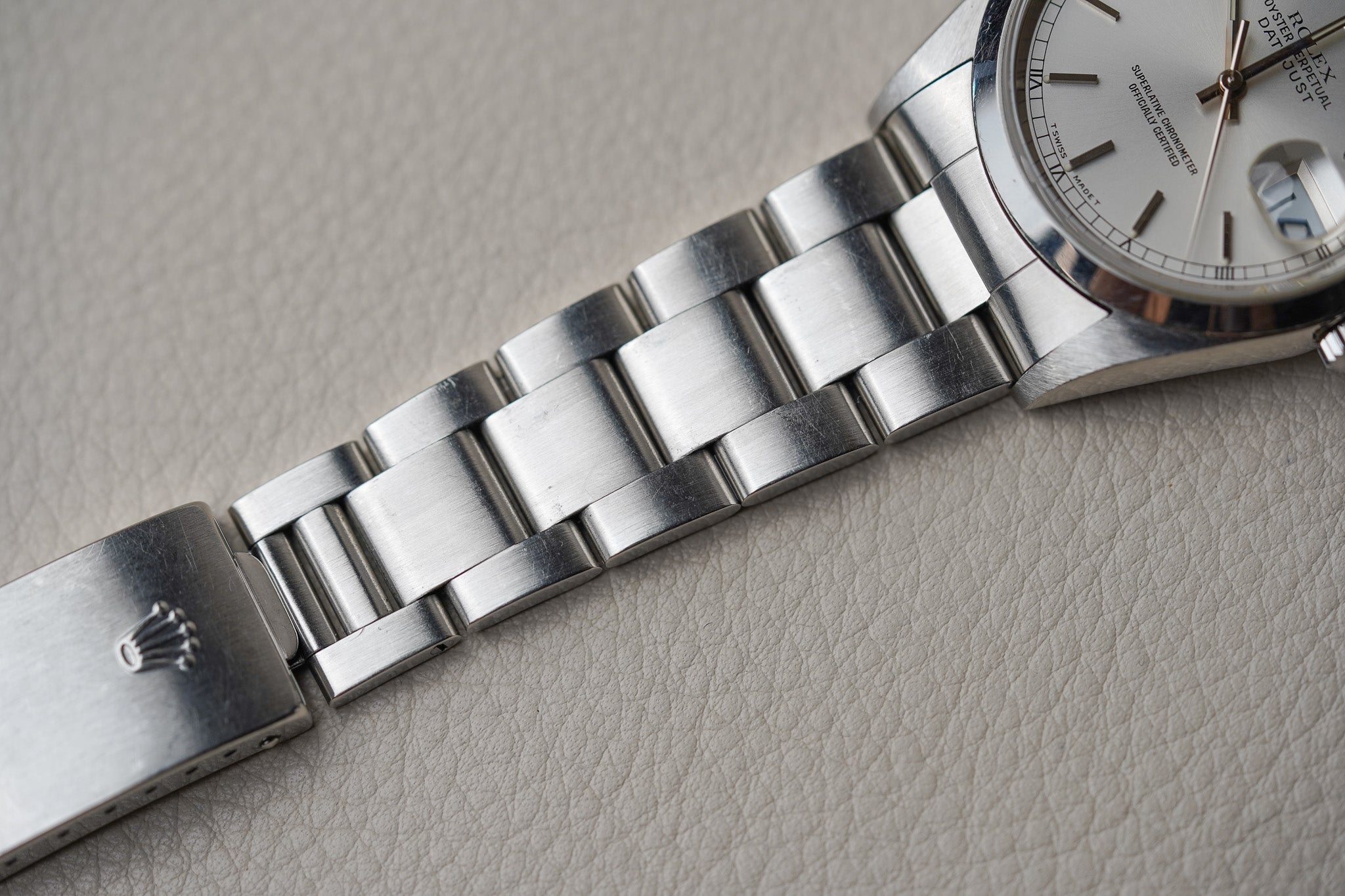 Rolex Datejust 16200 Silver Dial