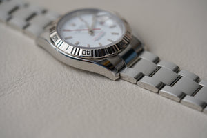 Rolex Datejust Turn-O-Graph 116264 White Dial