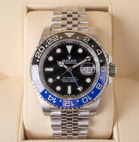 Rolex GMT-Master II “Batman” and “Batgirl” – Gold Crown Watch Company