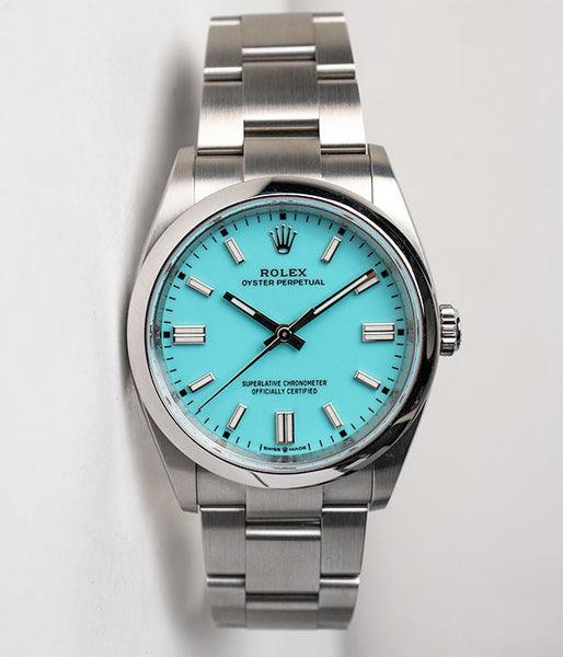 Rolex OP 36 Tiffany Blue 126000 Belmont Watches