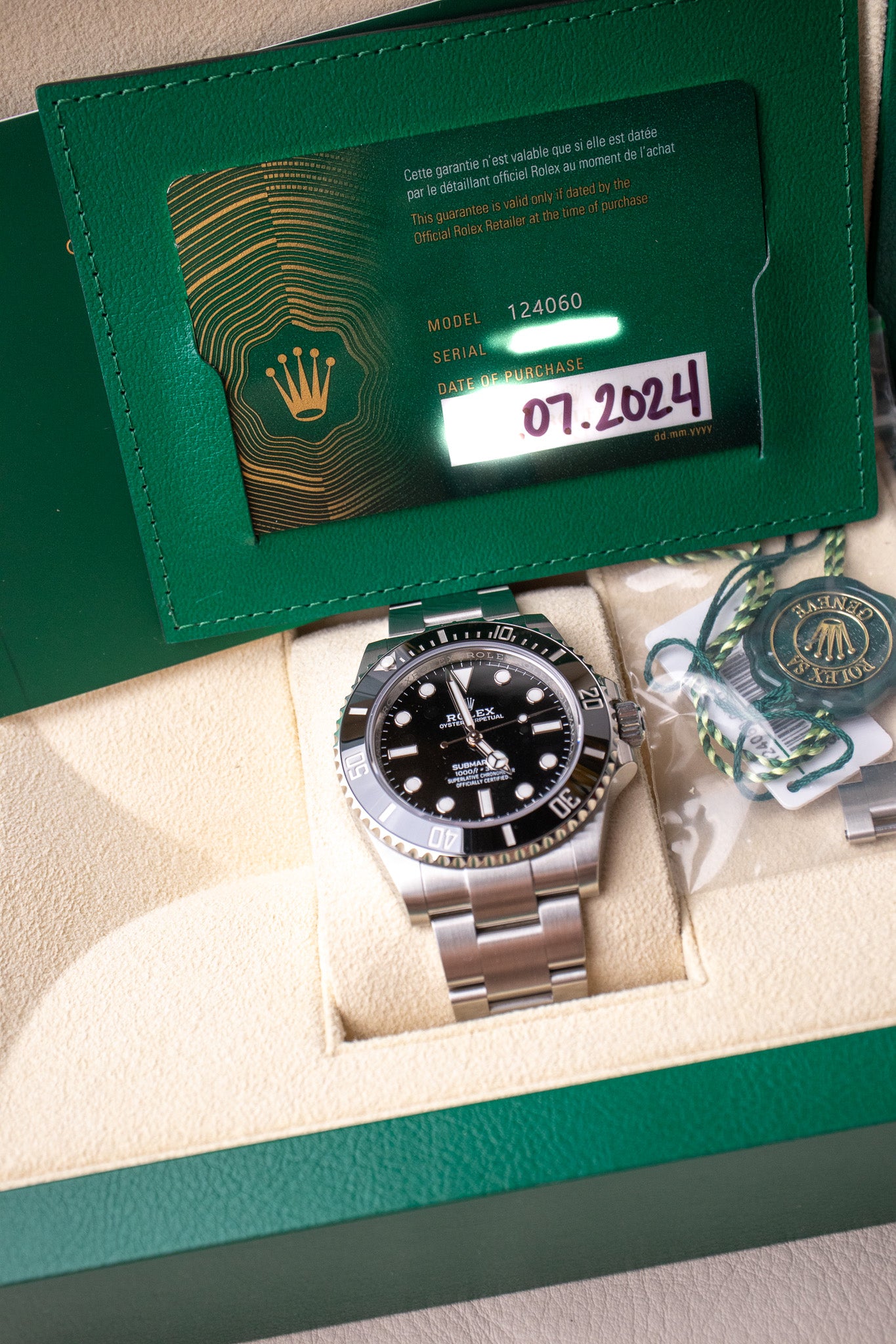 Rolex Submariner 124060 'No Date'