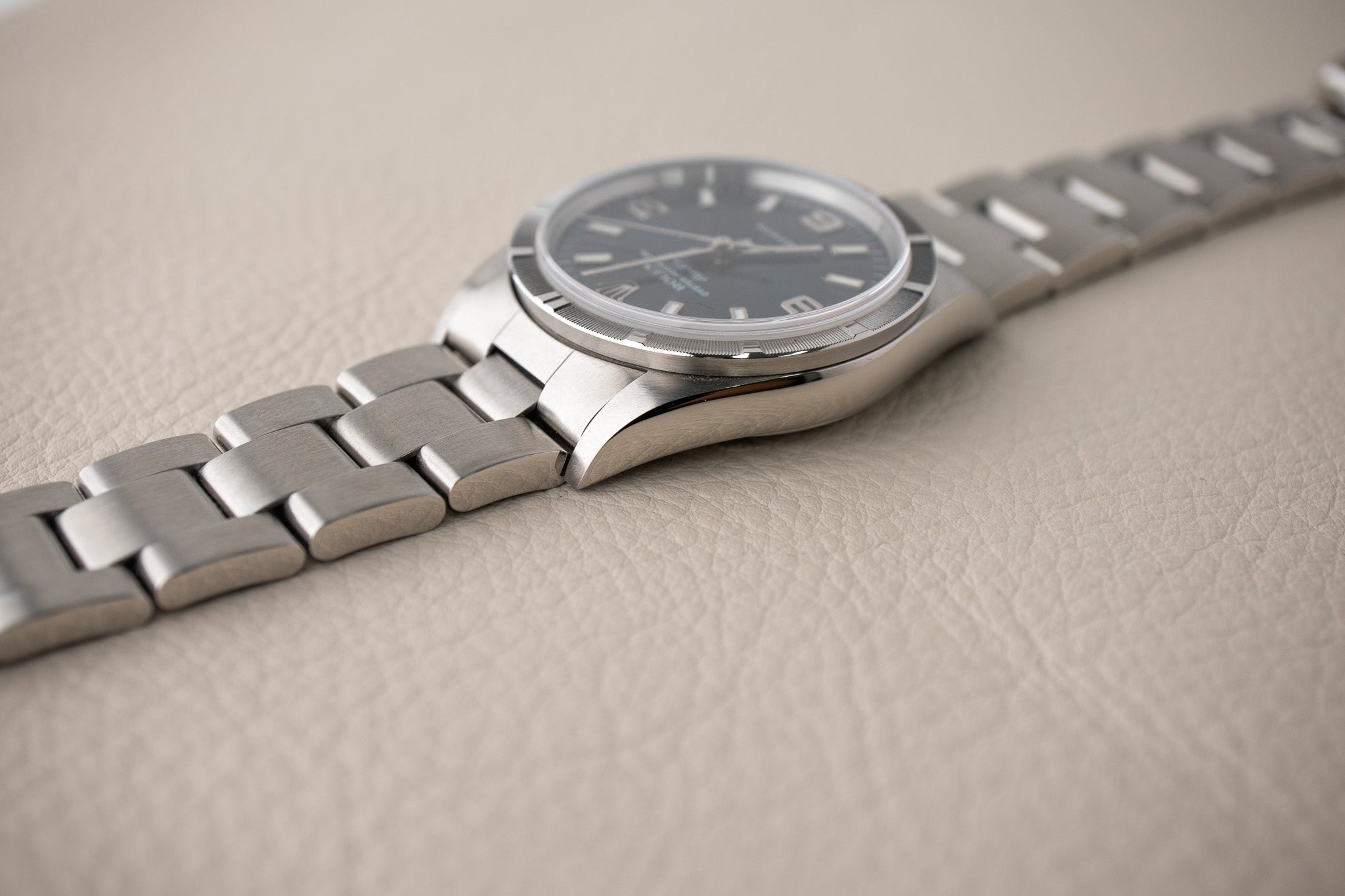 Rolex Air-King 14010M Blue Arabic Dial