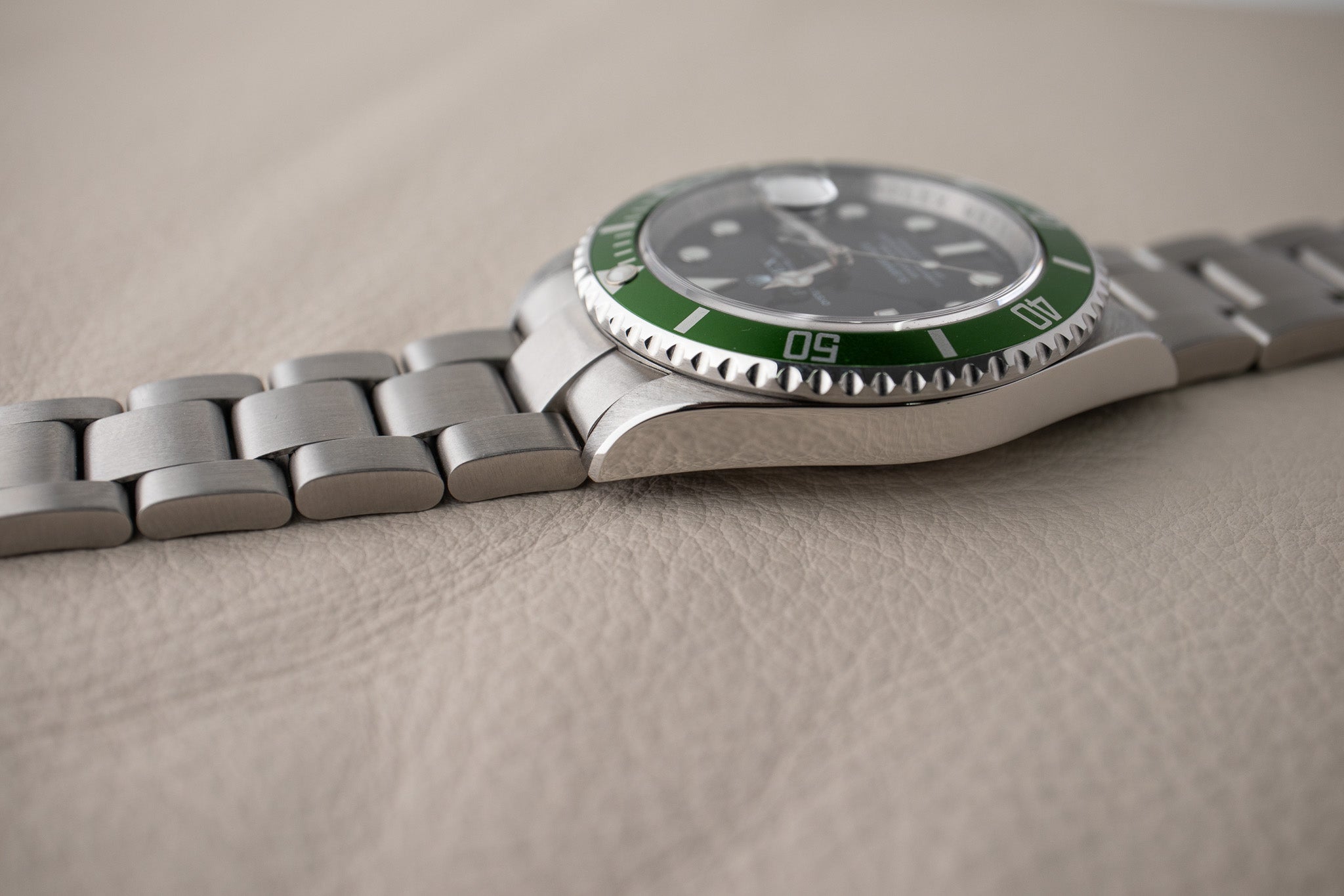 Rolex Submariner 16610LV 'Kermit' Engraved