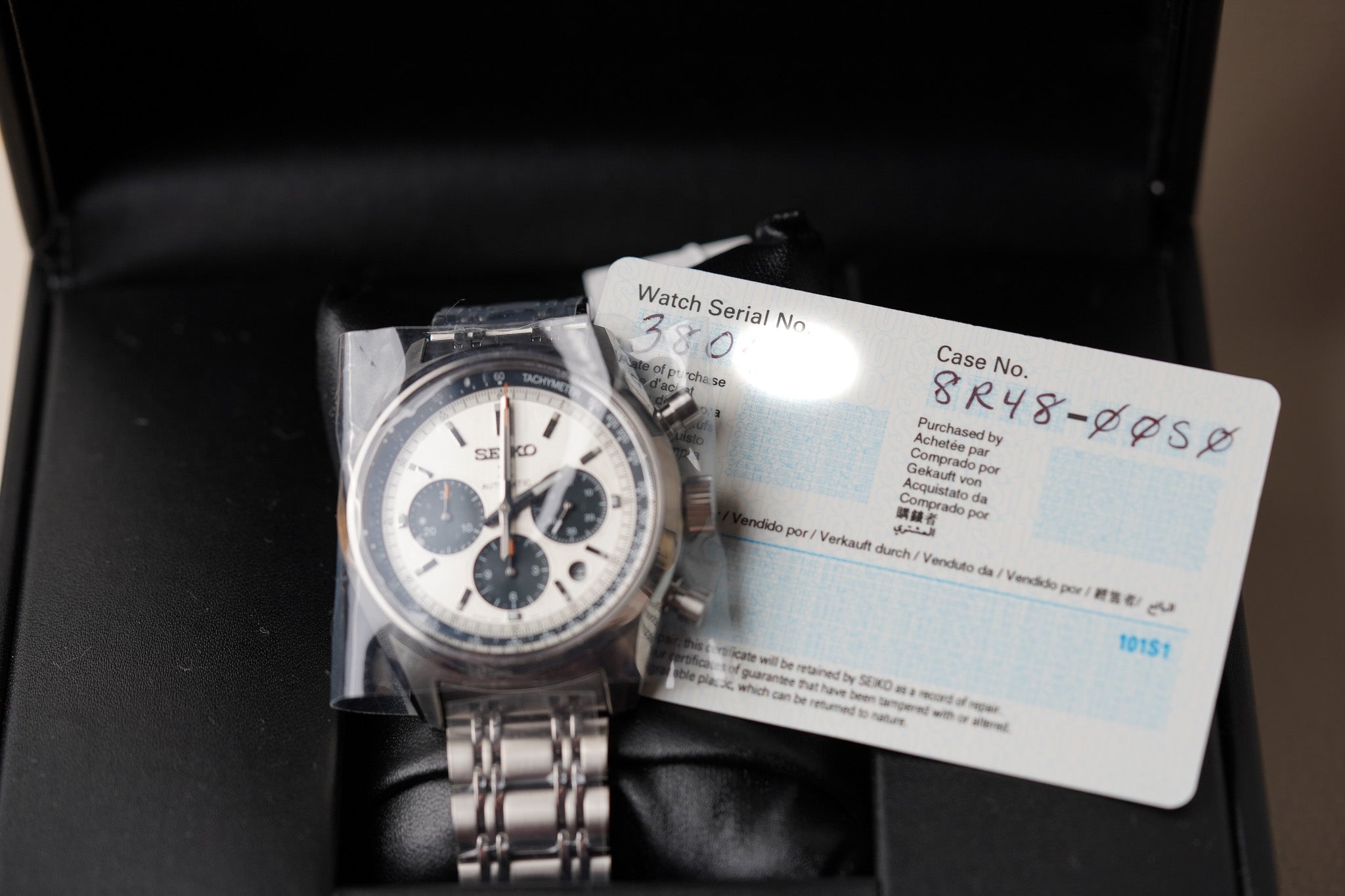 Seiko Prospex Speedtimer Chronograph SRQ047