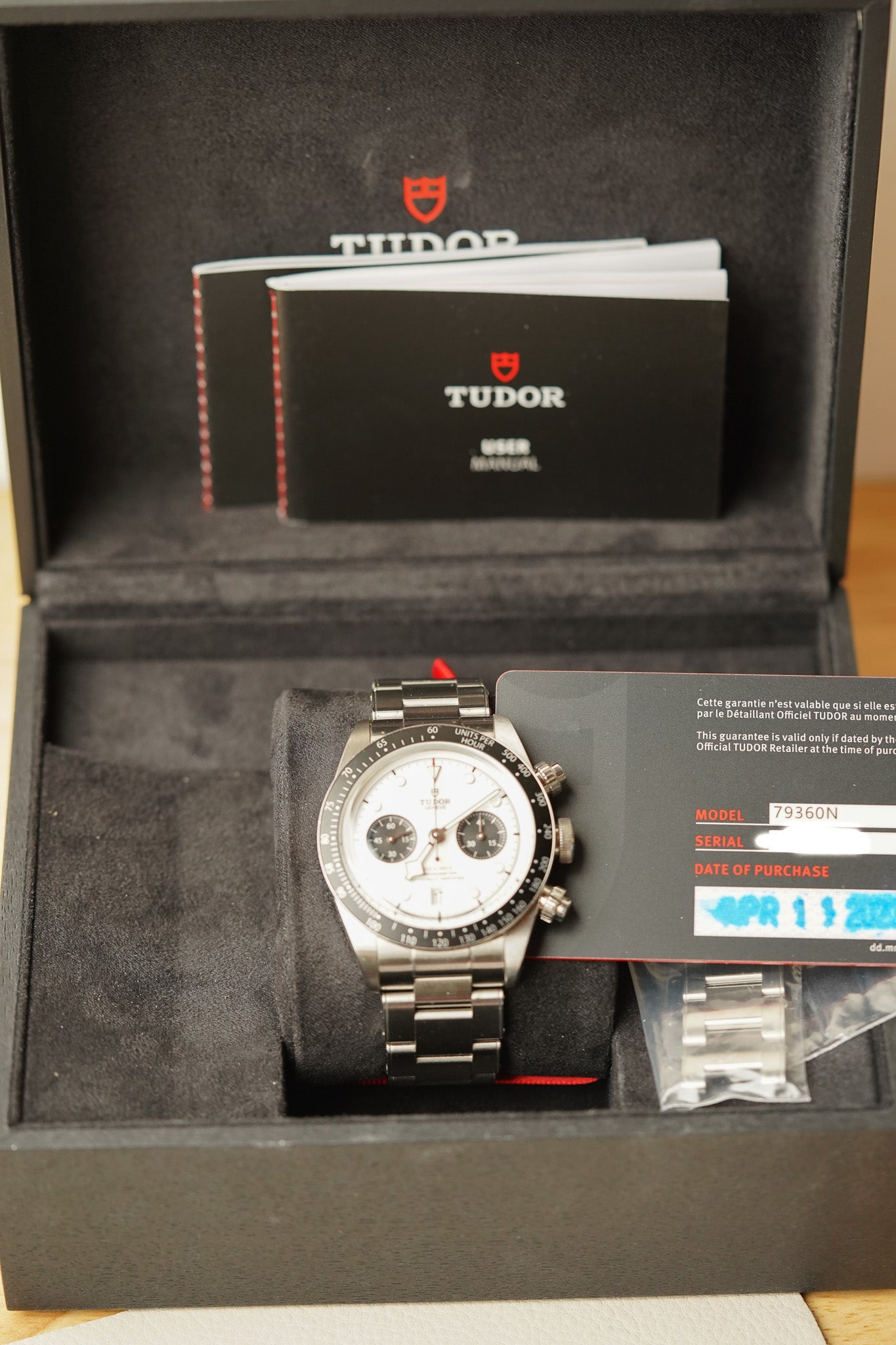 Tudor Black Bay Chrono 79360N White Dial