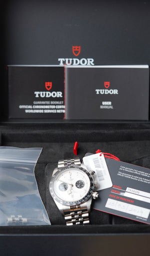 Tudor Black Bay Chrono 79360N White Dial