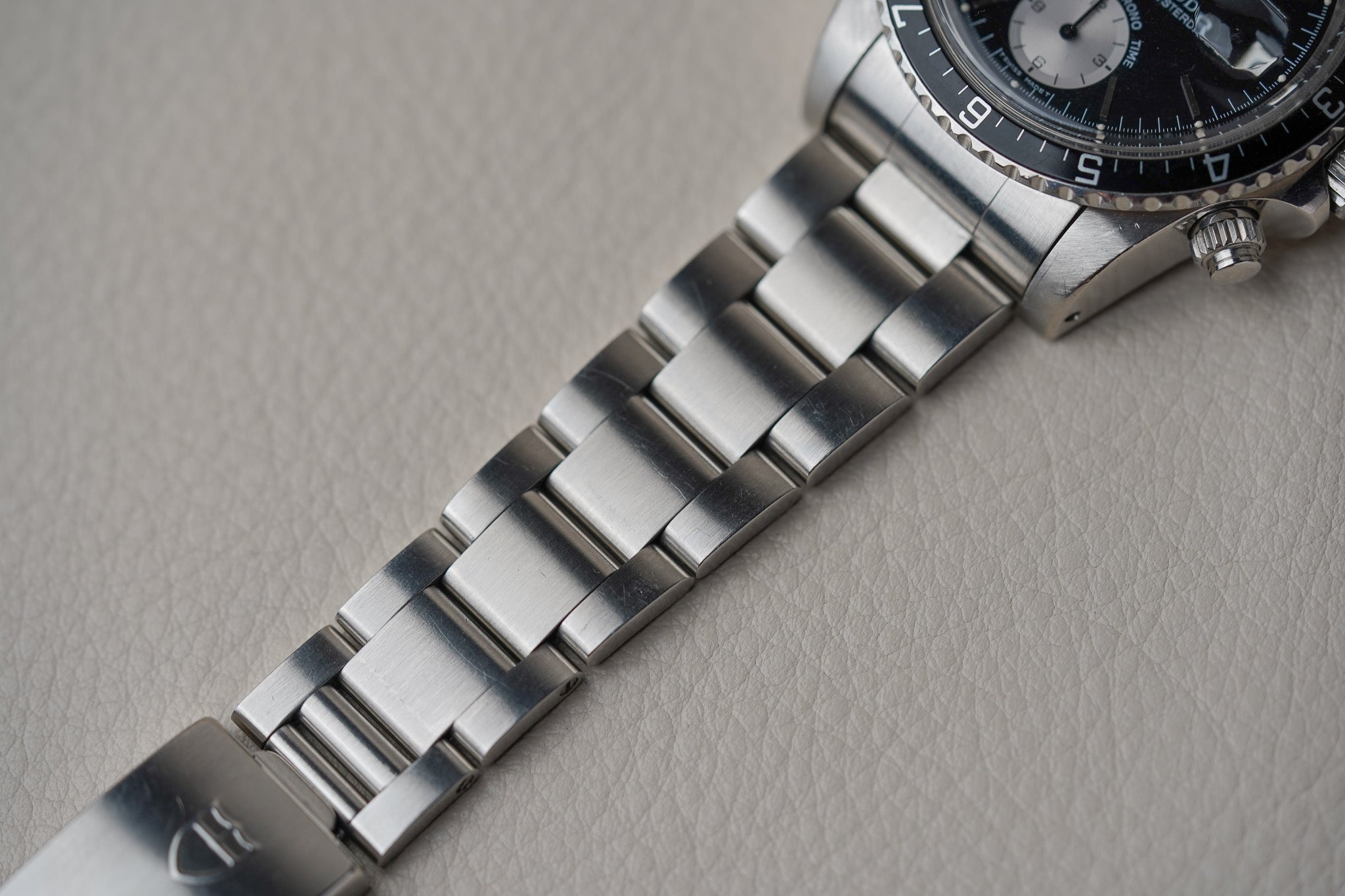 Tudor Chronotime Chronograph "Big Block" 79170 Reverse Panda Dial