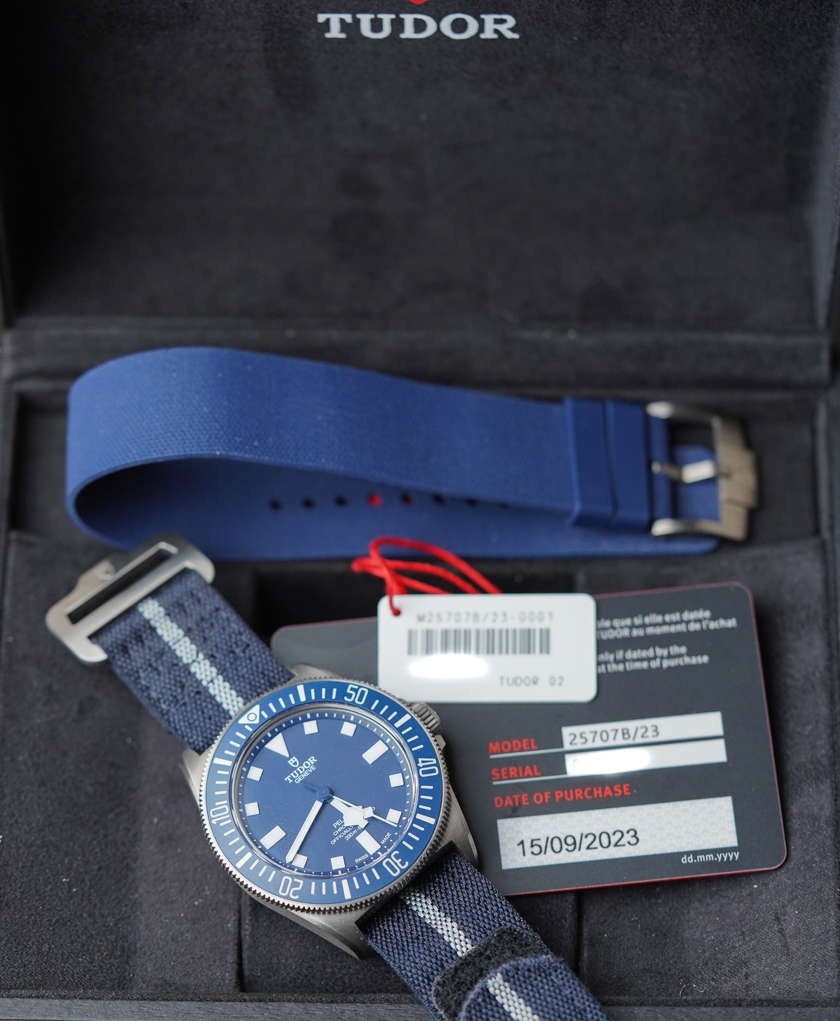 Tudor Pelagos FXD Blue M25707B/23