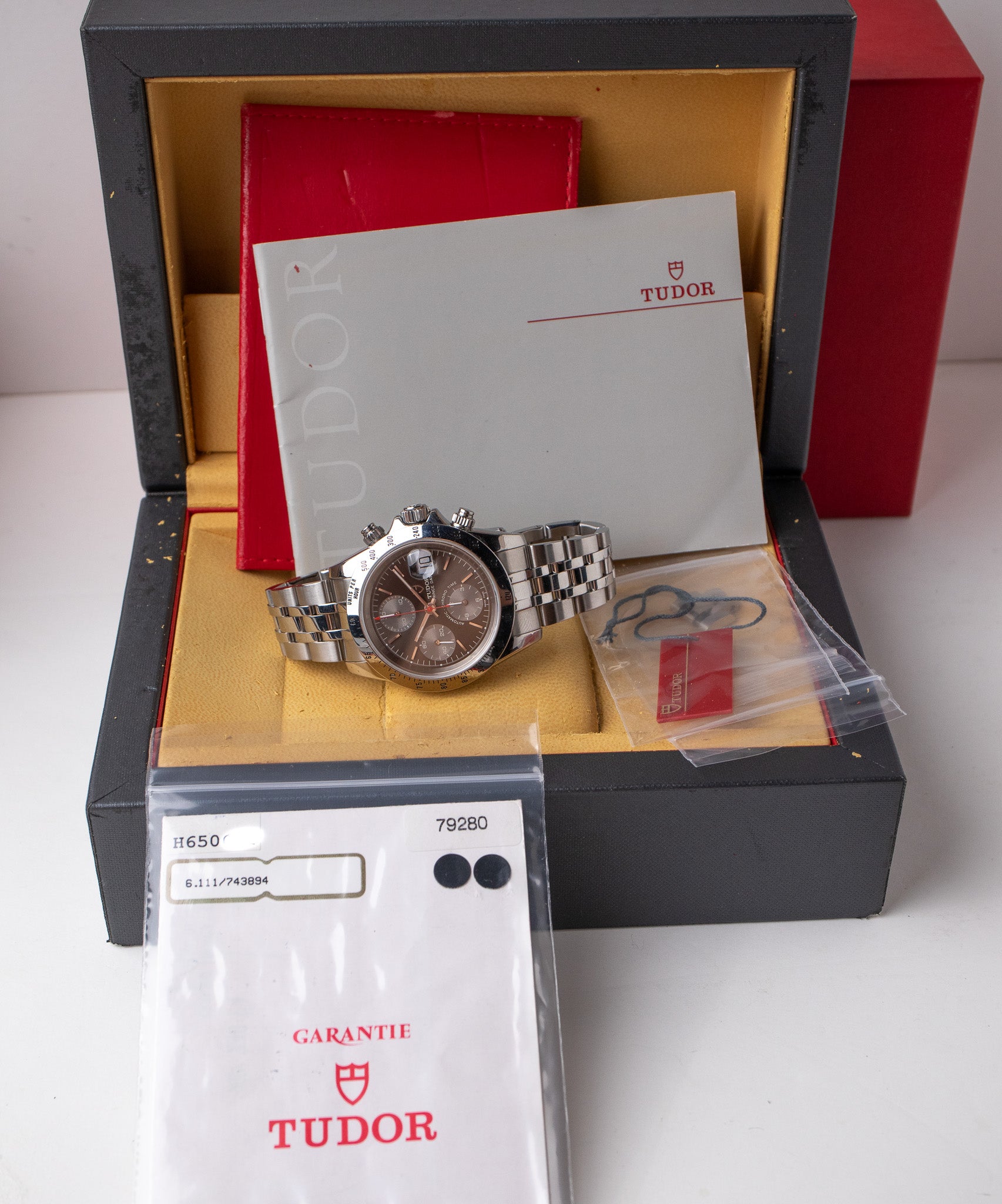 Tudor Prince Date Chronograph 79280 Slate Gray