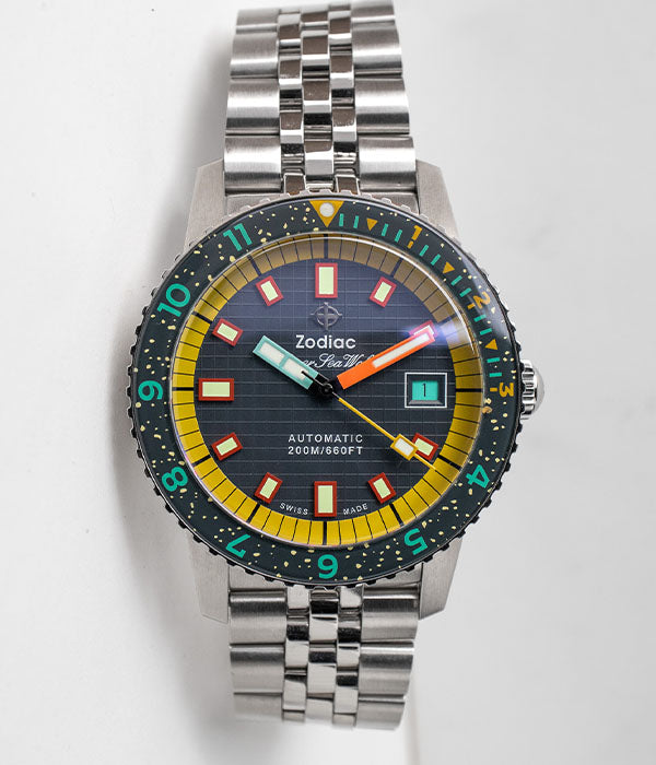 Zodiac x Worn & Wound Super Sea Wolf Limited Edition ZO9282