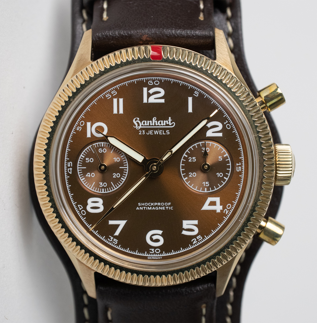 Hanhart 417 Chronograph Edition No.2 Copperhead Pioneer