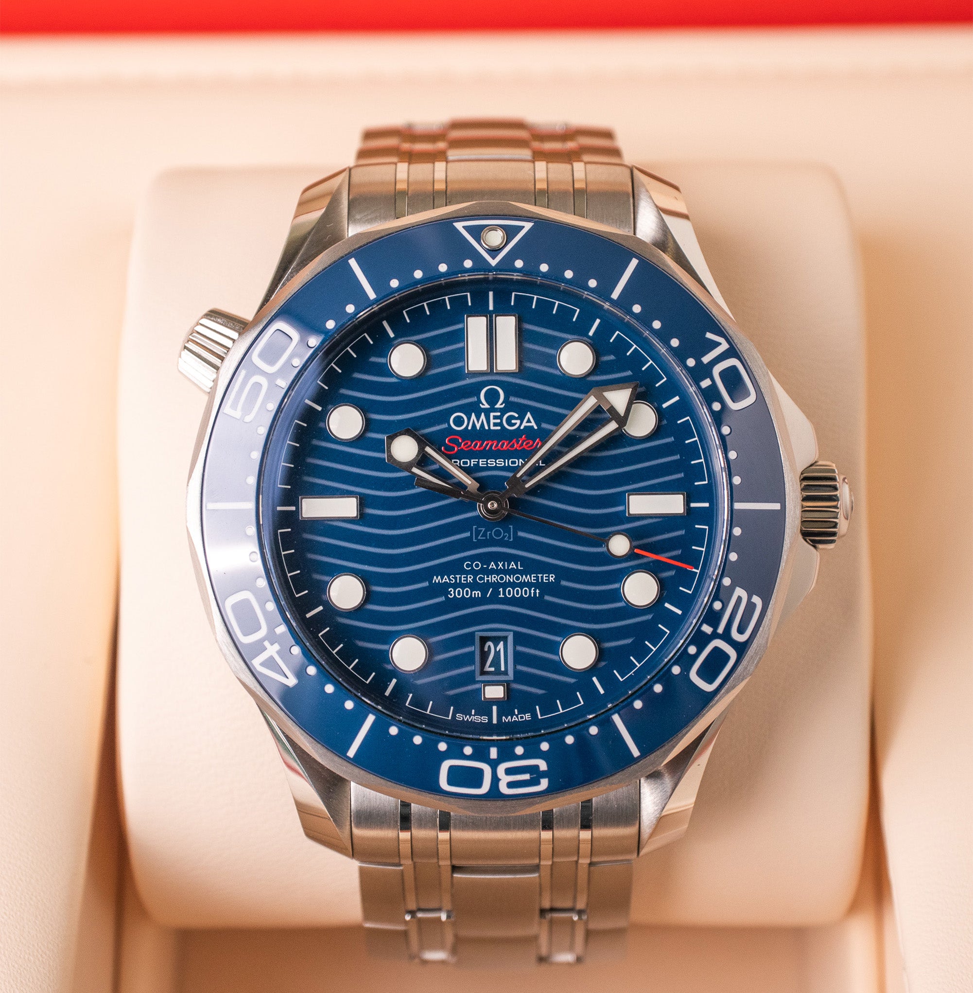 Omega Seamaster 300m Blue – Belmont Watches