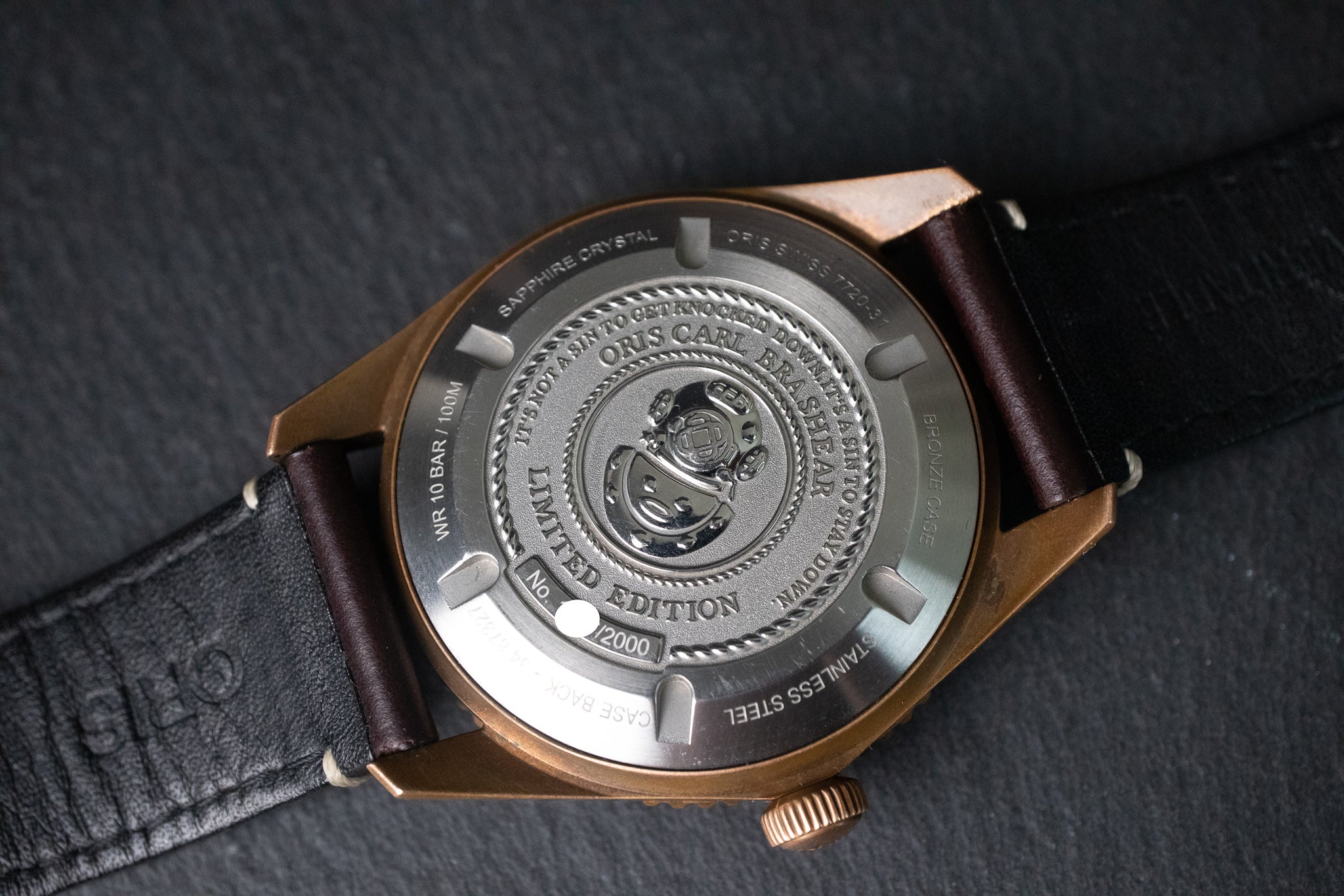 Oris Carl Brashear Bronze – Belmont Watches