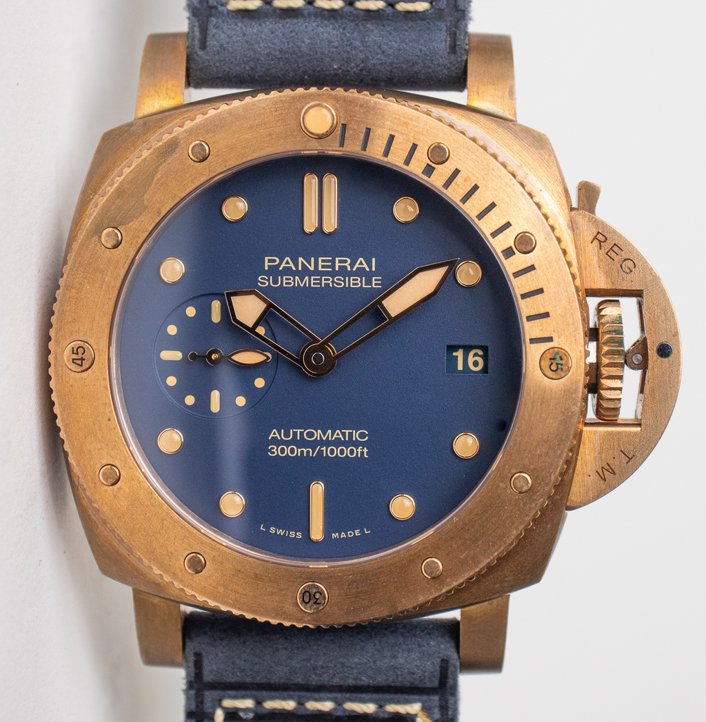 Panerai Submersible Bronzo Blu Abisso