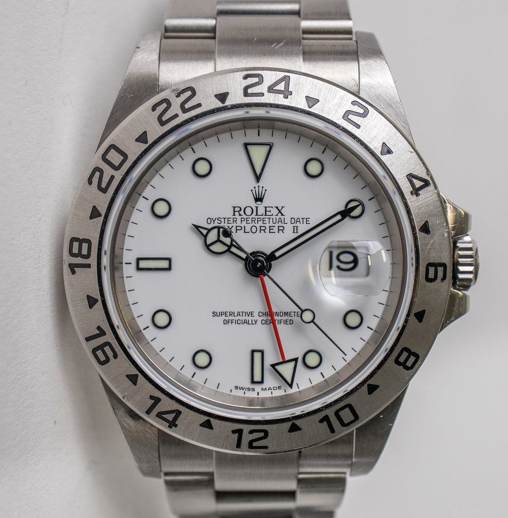 Rolex Explorer II 16570 Polar