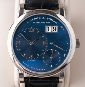 Pre-Owned: A.Lange & Sohne Lange 1 White Gold Deep Blue Dial