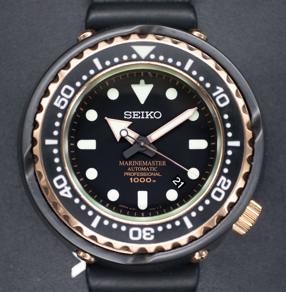 Pre Owned Seiko Prospex SBDX014G Marinemaster Emperor Tuna Belmont Watches