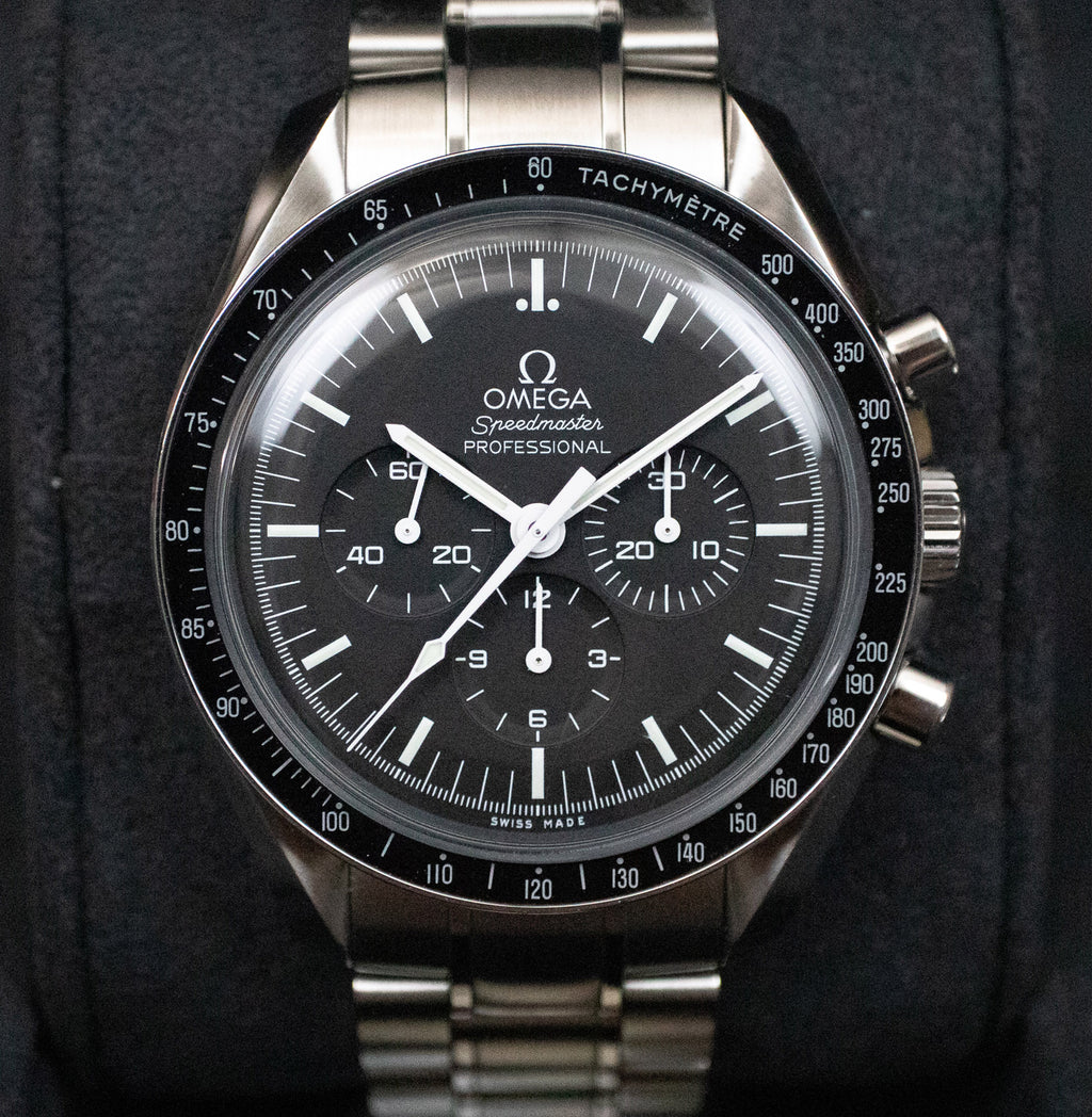 Pre-Owned Omega Speedmaster Pro Moonwatch 311.30.42.30.01.005 42MM Hesalite